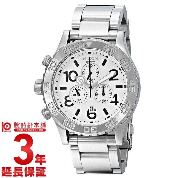 ニクソン NIXON ニクソン腕時計 NIXON時計 ユニセックス THE 42-20 クロノ CHRONO PU A037100 A037-100 ニクソン 腕時計 時計 とけい【Aug08P3】【送料無料】【50％OFF】NIXON ニクソン腕時計 THE 42-20 ニクソン時計 NIXONとけい ユニセックス腕時計