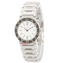 【45%OFF】【送料無料】ブルガリ BVLGARI ブルガリブルガリ レディース (女) サイズ BB26WSSD1 JPN 腕時計 【文字盤カラー ホワイト】#38936
