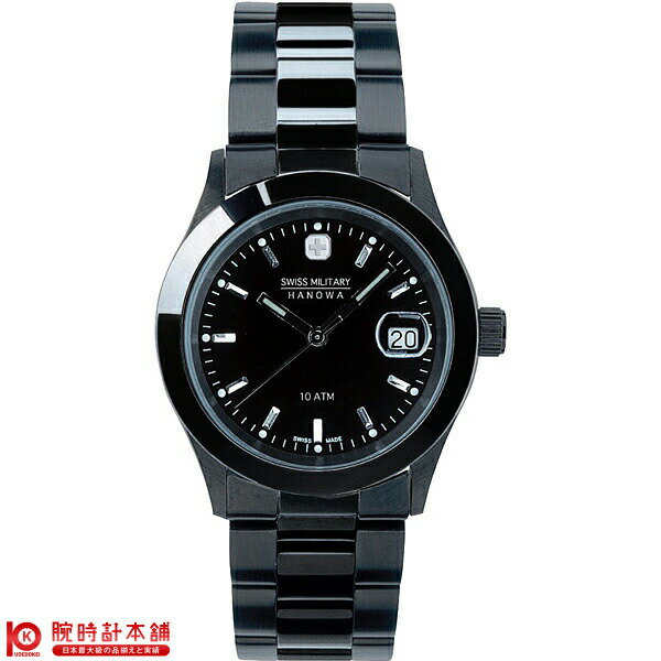 スイスミリタリー SWISS MILITARY エレガント ブラック ELEGANT BLACK ML-132 メンズ 腕時計 ミリタリー #4418【人気商品】