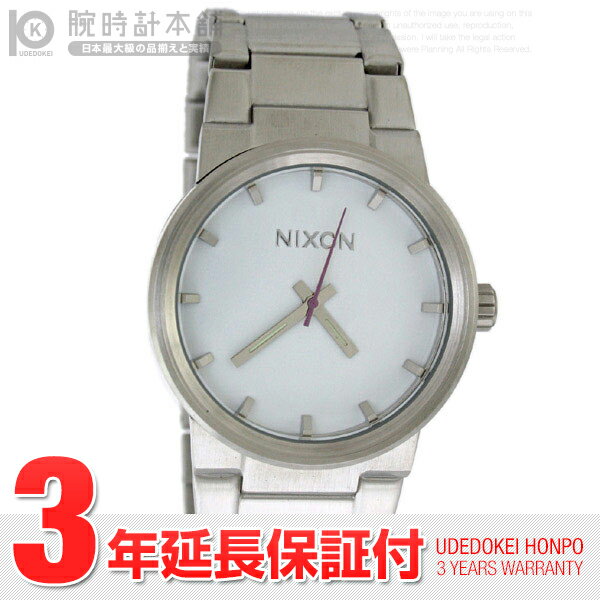 ニクソン NIXON ニクソン腕時計 NIXON時計 メンズ キャノン THE CANNON WHITE A160100 A160-100 ニクソン 腕時計 時計 とけい【Aug08P3】