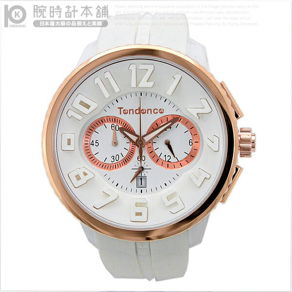 テンデンス(TENDENCE) ラウンド ガリバー クロノ(Gulliver Chrono 50mm) ユニセックス 02046014 / メンズ レディース 兼用腕時計 テンデンス時計 #74050【Aug08P3】【送料無料】【37％OFF】テンデンス(TENDENCE) メンズ レディース 兼用腕時計 / ラウンド ガリバー クロノ(Gulliver Chrono 50mm)時計 とけい