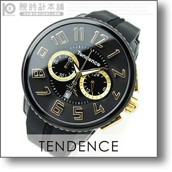 テンデンス(TENDENCE) ラウンド ガリバー クロノ(Gulliver Chrono 50mm) ユニセックス 02046011AA 道端ジェシカ着用モデル！ / メンズ レディース 兼用腕時計 テンデンス時計 #74059【Aug08P3】