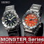 セイコー[SEIKO] ダイバーズ[DIVERS] モンスター[MONSTER] メンズ SKX779K1 SKX781K1 / ブラック・オレンジモンスター ダイバーズウォッチ 時計 自動巻き 逆輸入 200M防水 日本未発売 限定セール セイコー腕時計 とけいセイコー[SEIKO] ダイバーズ[DIVERS] メンズ 時計 自動巻き 逆輸入 200M防水 日本未発売 限定セール セイコー腕時計 とけい