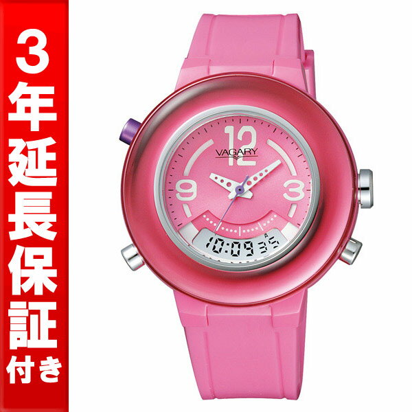 【3年保証】バガリー VAGARY ピンク VP0-061-90 レディース ウォッチ 腕時計 #79696