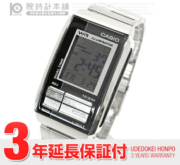 カシオ 腕時計（CASIO）時計 LA-201WD-6A 【日本未発売】【液晶】【文字盤カラー ブラック】#8191【人気商品】