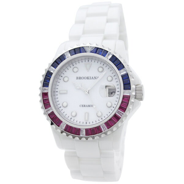 ブルッキアーナ セラミック BA1666-WH4 メンズ ホワイト ウォッチ 腕時計 #90171