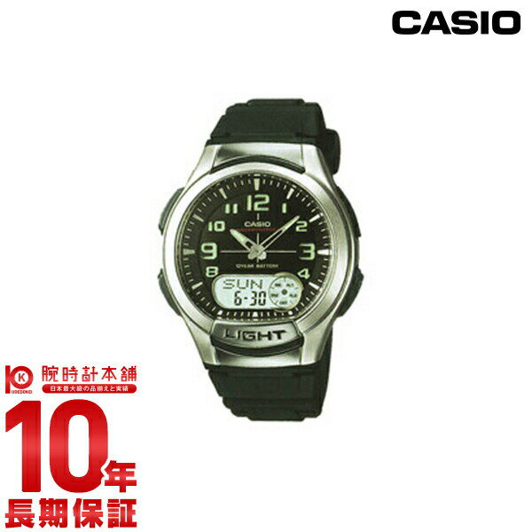 カシオ CASIO スタンダード AQ-180W-1BJF 腕時計 【文字盤カラー ブラック】#9455【楽ギフ_包装】【メンズ腕時計】【人気商品】【20％オフ】カシオ スタンダード