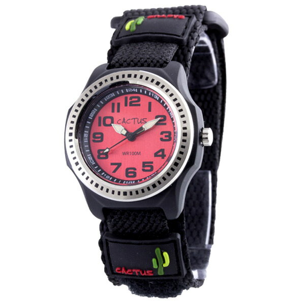 【お買い物マラソン】カクタス 腕時計 時計 キッズウォッチ CAC-45-M07 CACTUS アナログ クオーツ キッズ 10気圧防水 カジュアル 