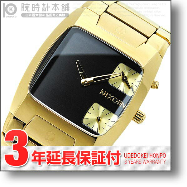 ニクソン NIXON ニクソン腕時計 NIXON時計 メンズ バンクス THE BANKS A060510 ALL GOLD/BLACK A060-510 ニクソン 腕時計 時計 とけい ニクソン メンズ 腕時計