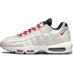 NIKE ナイキ AIR MAX 95 SE 'DOUBLE SWOOSH - LIGHT BONE HABANERO RED' エア マックス 95 SE 'ダブル スウッシュ ライト ボーン ハバネロ レッド' メンズ レディース スニーカー LIGHT BONE/BLACK/GHOST GREEN/HABANERO RED DQ0268-002【限定モデル】