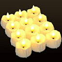 即納キャンドル LED 眠りキャンドルライト PChero LED蝋燭 夜キャンプ 安全 癒し タイマー 蝋燭灯 リアル感 電気蝋燭 超リアルなLED キャンドルライト 省エネ・長持ち・便利 12個 心地良い灯り 暖かい黄色い色