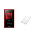 即納【ウォークマンとCDレコ(ケーブルモデル)セット】SONY ウォークマン 16GB Aシリーズ NW-A105 レッド NW-A105 RとI-O DATA 有線ケーブルモデル CDRI-LU24IXA