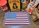 アメリカン雑貨★USA ラグ カーペット マット MAT NORMAL 星条旗(WHITE)-HS0012