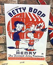 ベティちゃん グッズ アメリカン雑貨 台紙付きポスター Betty Boop ベティ・ブープ ベティ ブープ ベティーちゃん 壁飾り-LA0002