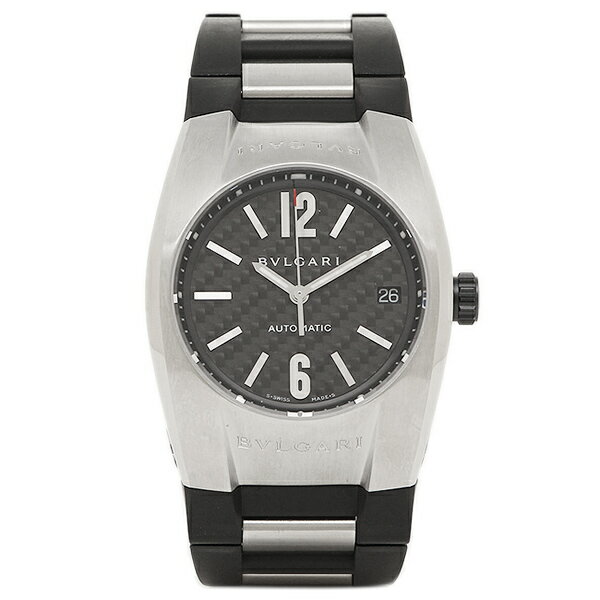 ブルガリ 時計 メンズ BVLGARI EG35BSVD エルゴン 腕時計 ウォッチ シルバー/ブラ...:1andone:10105465