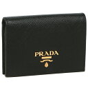 PRADA 折財布 レディース プラダ 1MV021 QWA 002 ブラック