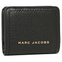 MARC JACOBS アウトレット 二つ折り財布 ミニ財布 ブラック レディース マークジェイコブス S101L01SP21 001