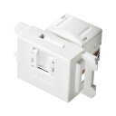 【イーグルスでポイント最大43倍】CAT6JIS対応RJ-45モジュール