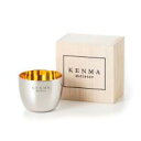 【同梱・代引き不可】研磨マイスター★ステンレスぐい呑み100ml★木箱入★KM-006
