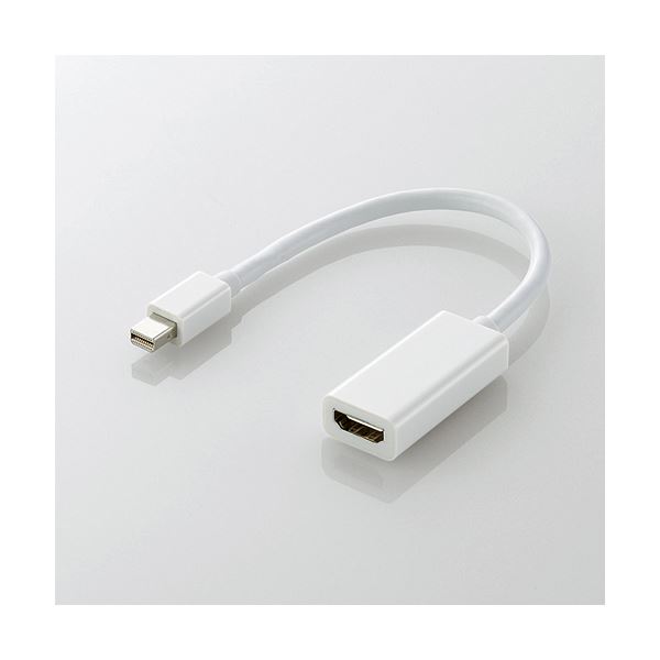 （まとめ）エレコム Mini DisplayPort-HDMI変換アダプタ AD-MDPH…...:1bankanwebshop:35221133