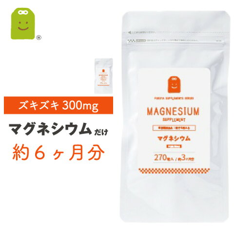 お徳用バーゲン 【送料無料】 マグネシウム サプリメント (約6ヶ月分・540粒） 1日300mg マグネシウム サプリ ミネラル類 マグネシウム配合 ダイエットサプリメント magnesium supplement ダイエット diet 楽天 お守りサプリ