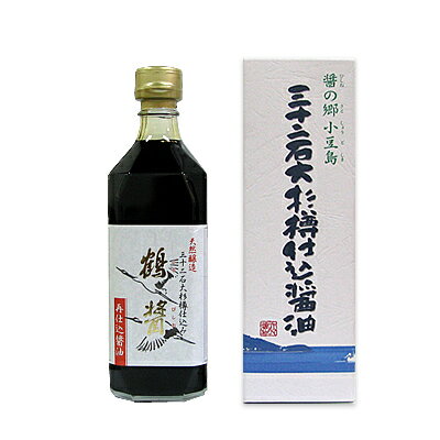 【2sp_120810_green】ヤマロク 鶴醤(再仕込醤油) 500ml【ヤマロク醤油】【再仕込醤油】