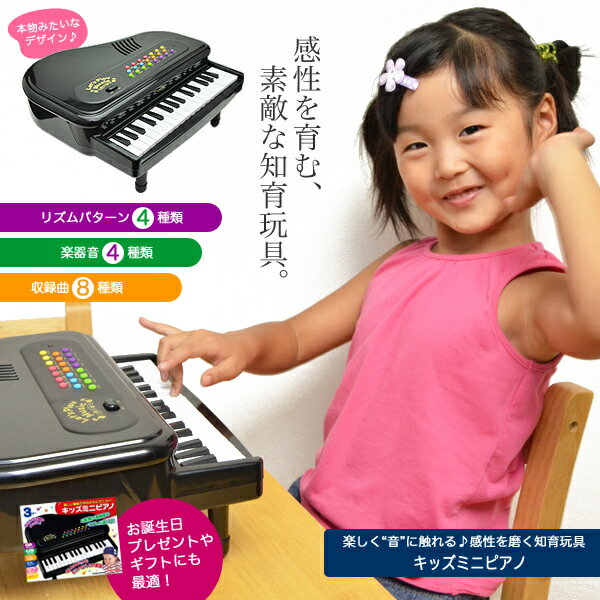 キッズミニピアノ 【知育玩具】【おもちゃ】【教育玩具】【電子メロディ】【電子玩具】【ミニグ…...:1stkids:10001464