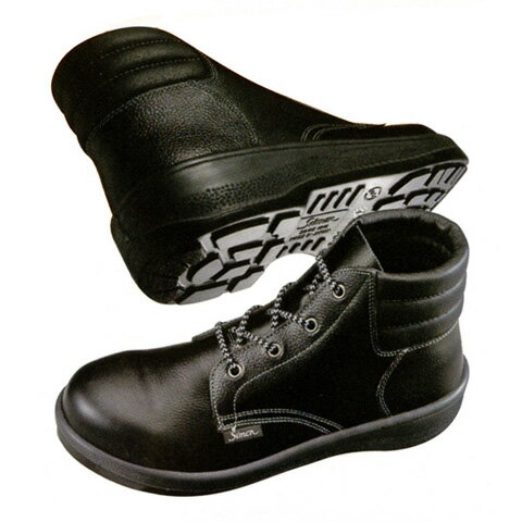 安全靴 シモン 7500シリーズ 7522 黒 ［23.5cm〜28.0cm］ (1122…...:1up-rshop:10002817