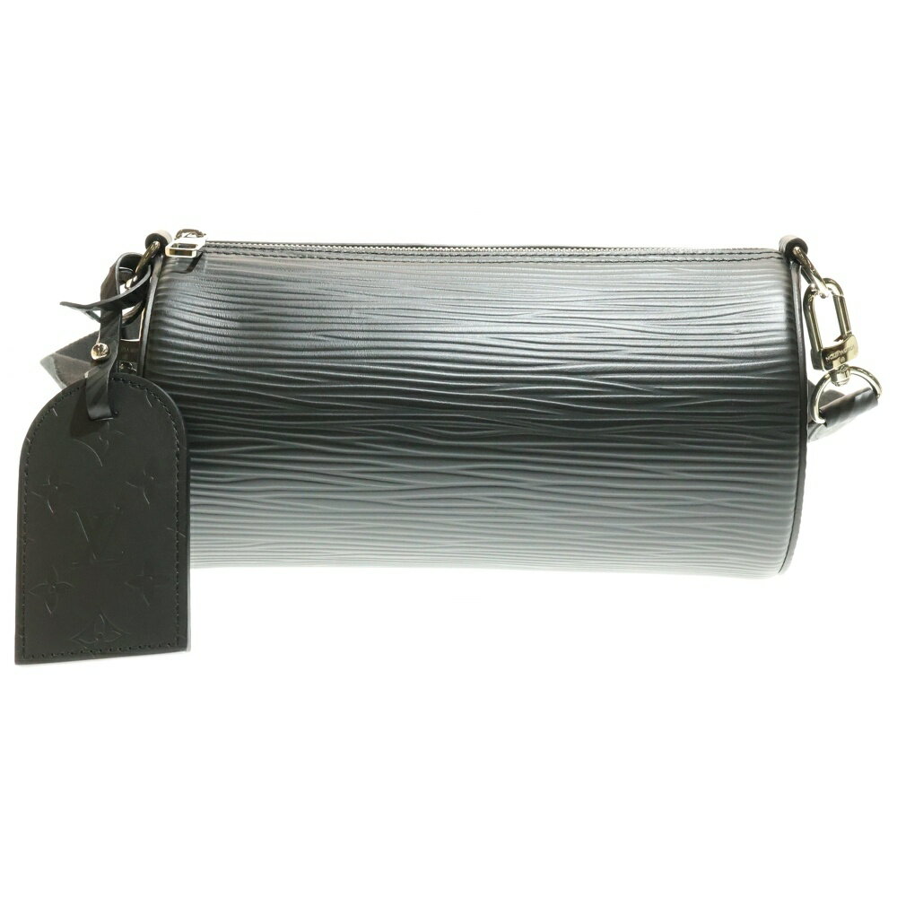 LOUIS VUITTON(ルイヴィトン) エピ ソフトポロションPM ショルダーバッグ ブラック シルバー金具 レザー M24324【中古】【程度A】