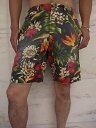 FRANKLIN&MARSHALLフランクリン&マーシャルALUMNI LABEL【MITCH】”QUEEN S GARDEN””フラワー柄”ノータックチノショーツ★