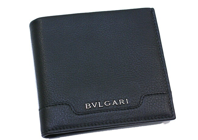 ブルガリ 財布 BVLGARI アーバン メンズ 2つ折り財布 ブラック 33403 新品 本物 送料無料