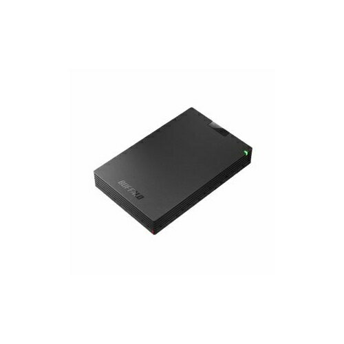 BUFFALO バッファロー ミニステーション USB3.1(Gen1)/USB3.0 ポータブルHDD <strong>2TB</strong> ブラック <strong>HD-PCG2.0U3-GBA</strong>