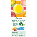 【ケース販売】伊藤園 17紙ビタミンフルーツ1日ビタミン200ml 紙パック 200ml×72本セット まとめ買い