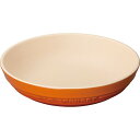 ル・クルーゼ ラウンド・ディッシュ オレンジ 20cm 910344-20(1枚入)