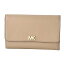 マイケルコース 財布 MICHAEL KORS Truffle MKロゴ パスケース付 二つ折り長財布 32T8TF6E2L 208