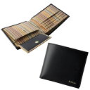 ポールスミス 財布 PAUL SMITH 小銭入れ付 二つ折り財布 マルチストライプ M1A-4833-AMULTI-78