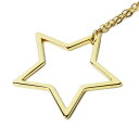 トミーヒルフィガー ネックレス ユニセックス TOMMY HILFIGER 2700851 スター 星モチーフ ゴールド