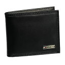トミーヒルフィガー 二つ折り財布 小銭入れあり レザー メンズ TOMMY HILFIGER 31TL130049 ブラック
