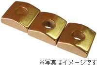 【SCUD】【パーツ】トレモロパーツ FR-PG ロックナット用プレッシャーパッド、3P(ゴールド)