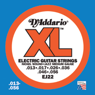 【ダダリオ　エレキギター弦】ジャズミディアムD'Addario EJ-22ダダリオジャズミディアム