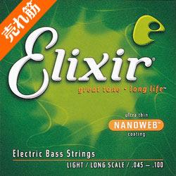 【メール便発送、代引き不可】【Elixir（エリクサー） ベース弦】 #14052　ライト長寿命！高音質！！エリクサー　ベース弦　