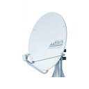 【送料無料】日本アンテナ 4K/8K対応 BS・110°CSアンテナ 75cm型 7.8kg アンテナ単体モデル 75SRL2