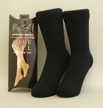 【メール便可】レディースラブヒール（靴下）全17色！...:3dsocks:10000012