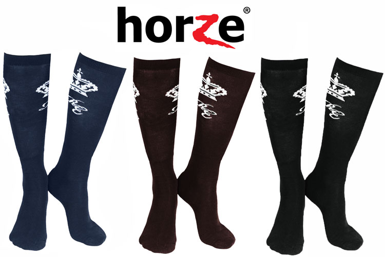 【Horze/ホーズ】【レディース/LADIES】【メンズ/MENS】乗馬用靴下/ソックス…...:3horses:10000248