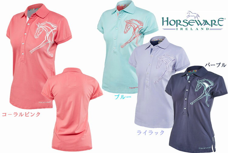 【7/29 新入荷】【HORSEWARE/ホースウェア】NEWFlamboro 半袖ポロシ…...:3horses:10000553