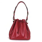 LOUIS VUITTON ルイヴィトン プチノエ 巾着 ショルダーバッグ M44107 エピ ルージュ レディース