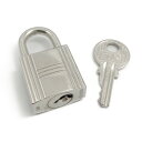美品 HERMES エルメス カデナ 鍵 102 メタル シルバー 小物【本物保証】【中古】