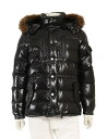【全品ポイント10倍!4/22~】超美品 MONCLER モンクレール ROD ダウンジャケット 44502 黒 茶 表記 1 参考サイズ M アパレル メンズ【本物保証】【中古】