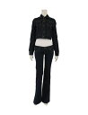 【中古】超美品 DSQUARED2 ディースクエアード デニム ジーンズ ジャケット パンツ セットアップ ネイビー 表記 40 参考サイズ M アパレル【本物保証】【中古】