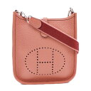 新品未使用展示品 HERMES エルメス エブリン TPM トリヨン ショルダーバッグ □O刻 ベージュ レディース【本物保証】【中古】